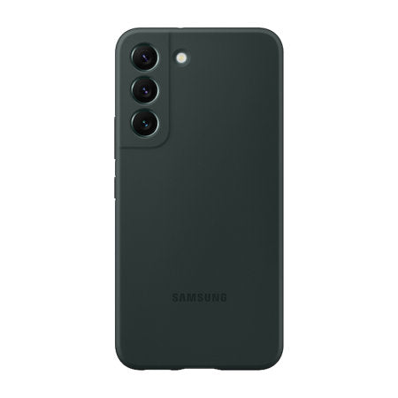 Official Samsung Silicone Cover Dark Green