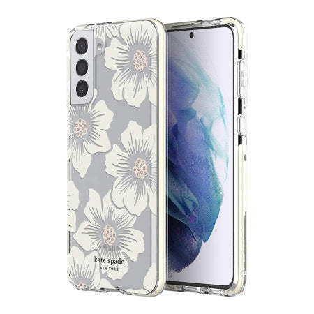 Kate Spade New York Hardshell Holyhock Floral