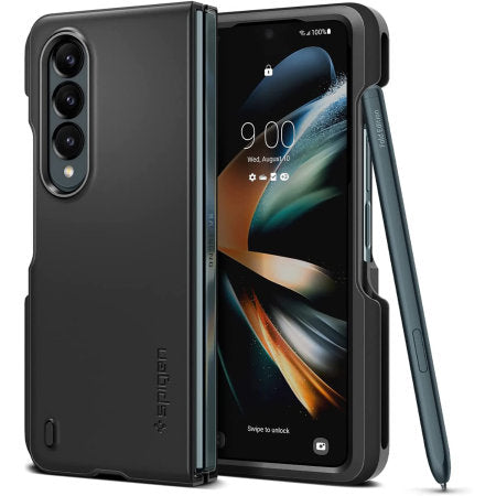 Spigen Thin Fit Black Case with S Pen Holder