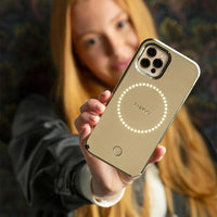Halo Gold Mirror