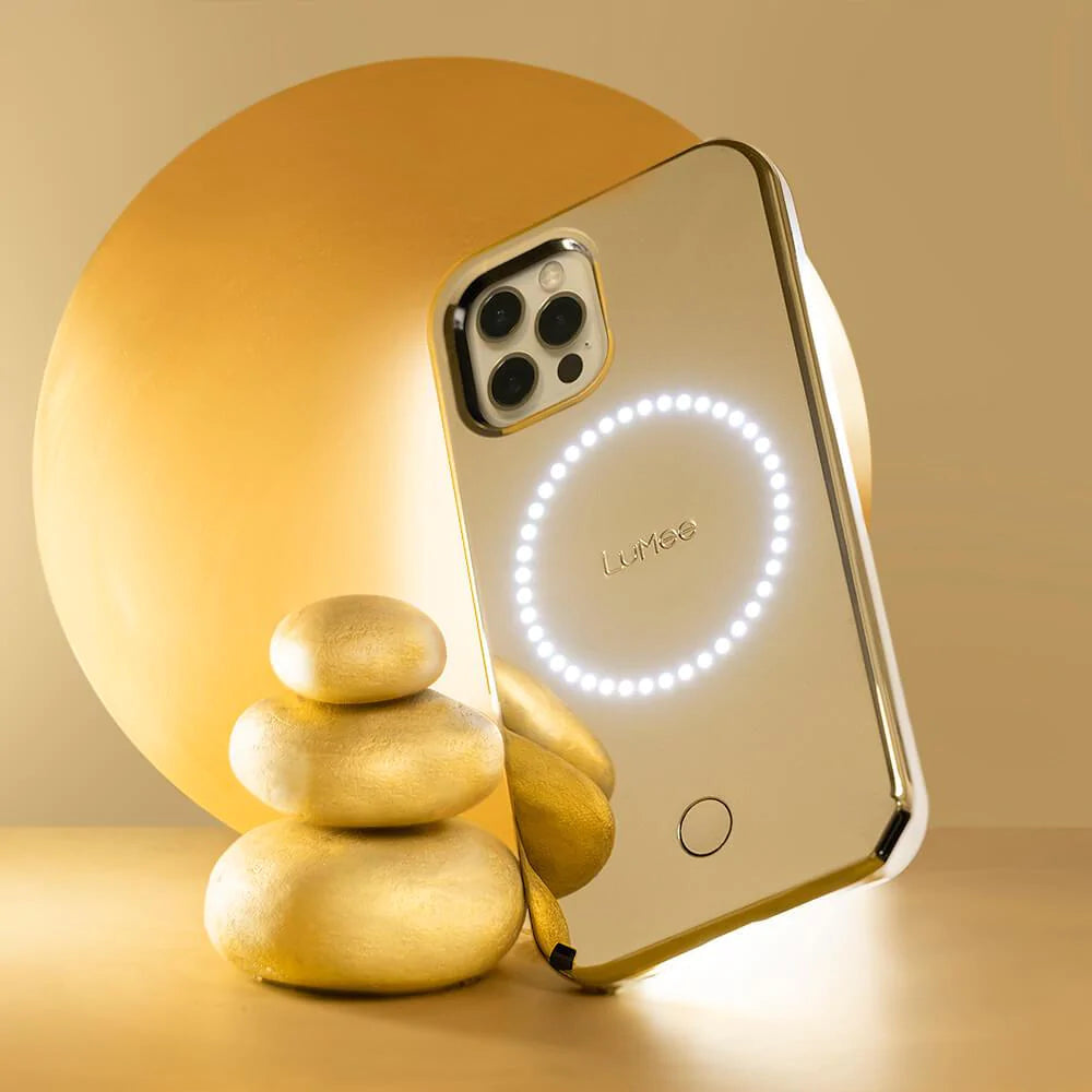 Halo Gold Mirror