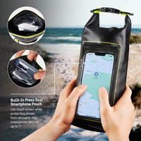 Thumbnail for Pelican Marine Water Resistant Dry Bag (Black/Hi Vis Yellow)