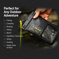 Thumbnail for Pelican Marine Waterproof Floating Pouch (Black/Hi Vis Yellow)