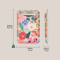 Thumbnail for Rifle Paper Co. MagSafe Card Holder (Garden Party Blush)