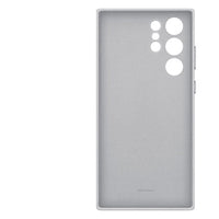 Thumbnail for Official Samsung Leather Cover Light Grey