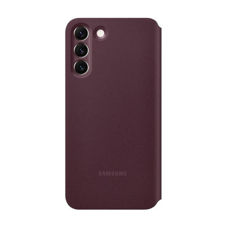 Official Samsung Smart View Flip Burgundy