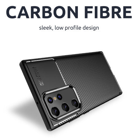 Olixar Carbon Fibre Protective Black