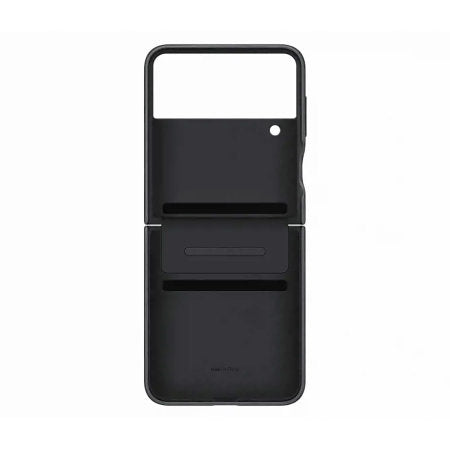 Official Samsung Black Flap Leather Cover Case With Hinge Protection