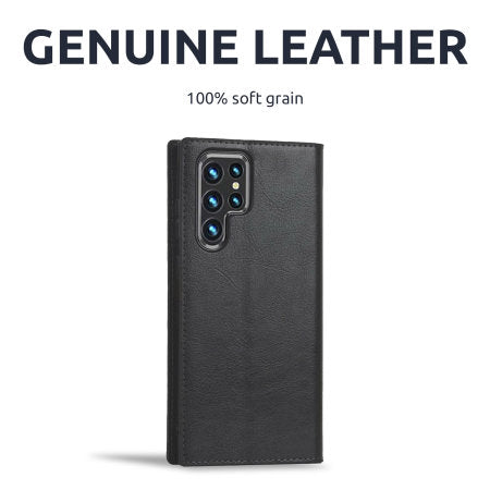 Olixar Genuine Leather Wallet Black