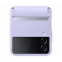 Thumbnail for Official Samsung Serene Purple Flap Leather Cover Case With Hinge Protection