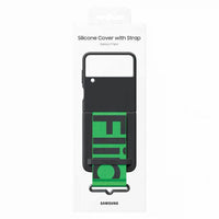 Thumbnail for Official Samsung Black Silicone Case With Strap