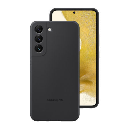 Official Samsung Silicone Cover Black