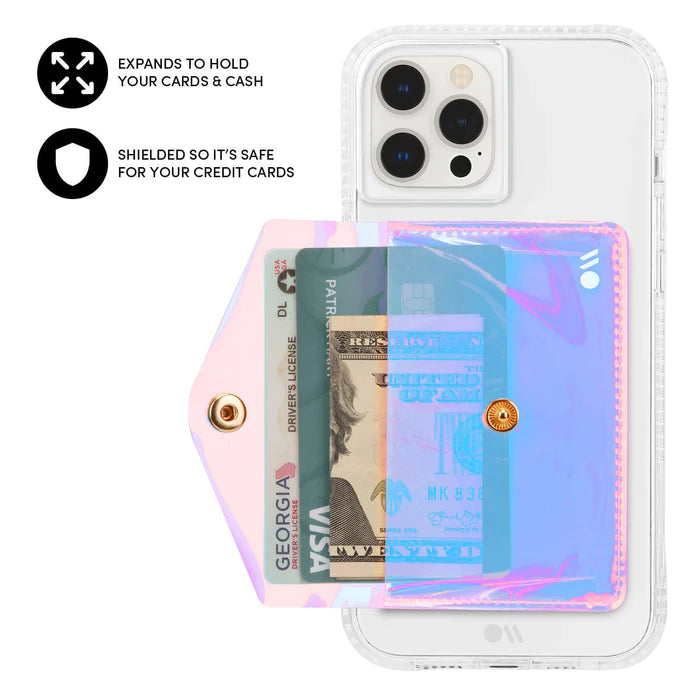 MagSafe Wallet Pocket Iridescent