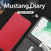 Thumbnail for Araree Mustang Diary Wallet Grey