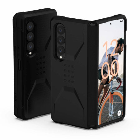 UAG Civilian Rugged Black Case with Hinge Protection