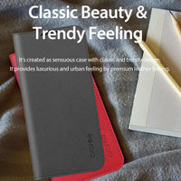 Thumbnail for Araree Mustang Diary Wallet Grey