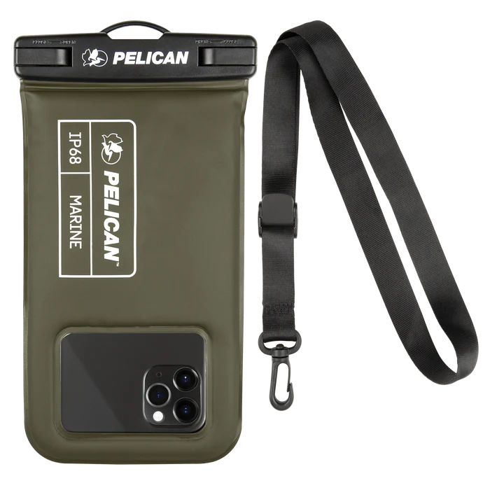 Pelican Marine Waterproof Floating Pouch (Olive Green)